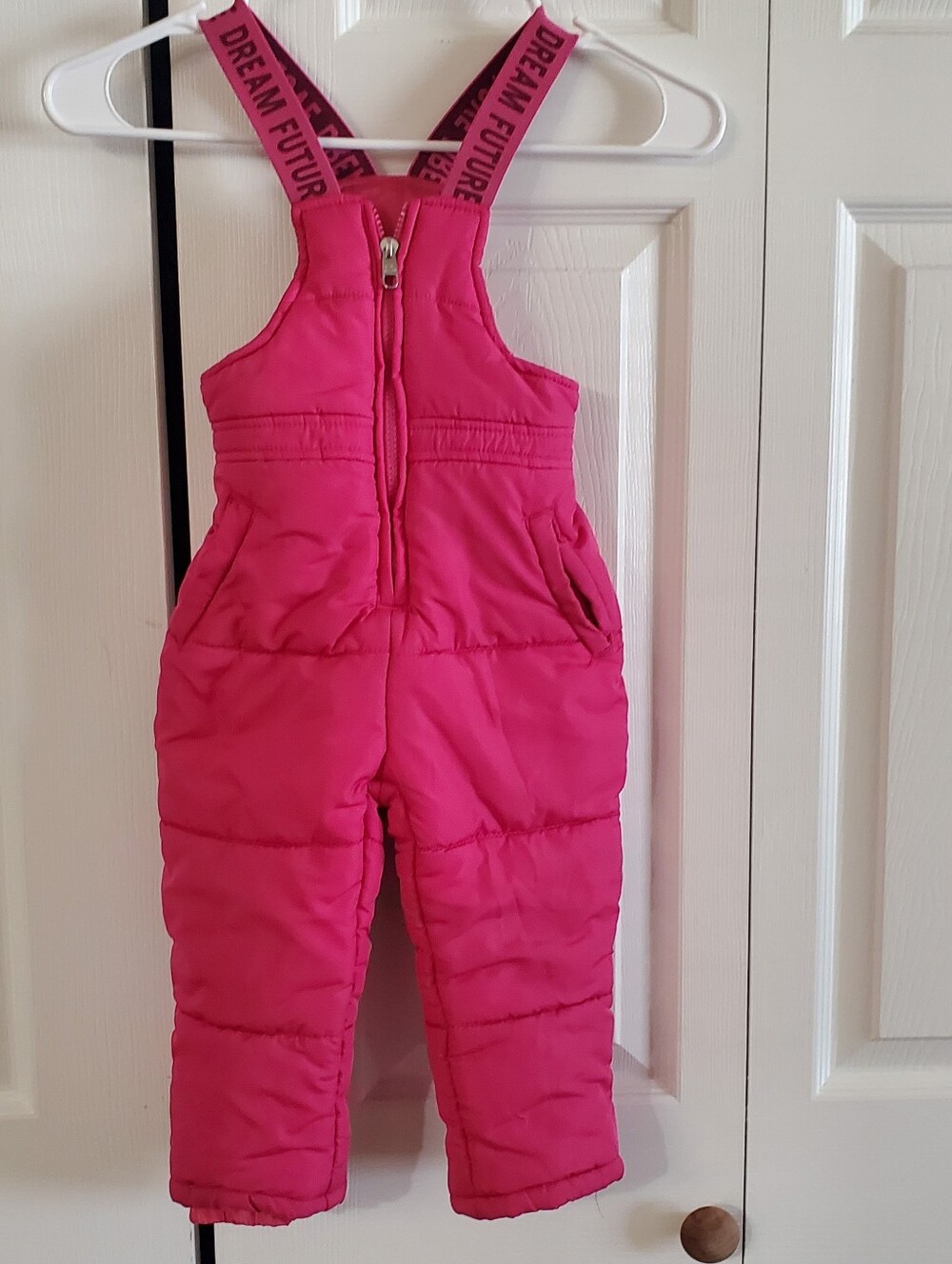 STEVE MADDEN 18MONTHS. SNOW SUIT. WINTER SNOW. PINK. LITTLE GIRLS.  Puff